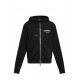 Hanorac Dsquared2, Zip Up, Logo Insert, Black - S74HG0174S25539900