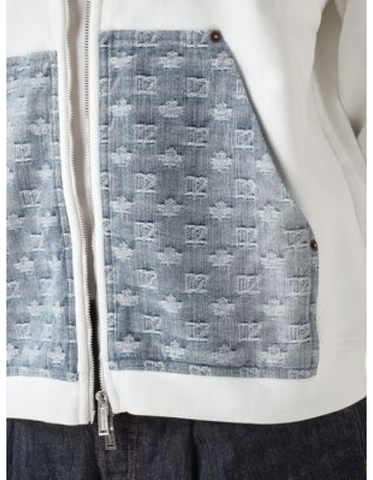 Hanorac DSQUARED2, Cotton sweatshirt - S74HG0186D25028900