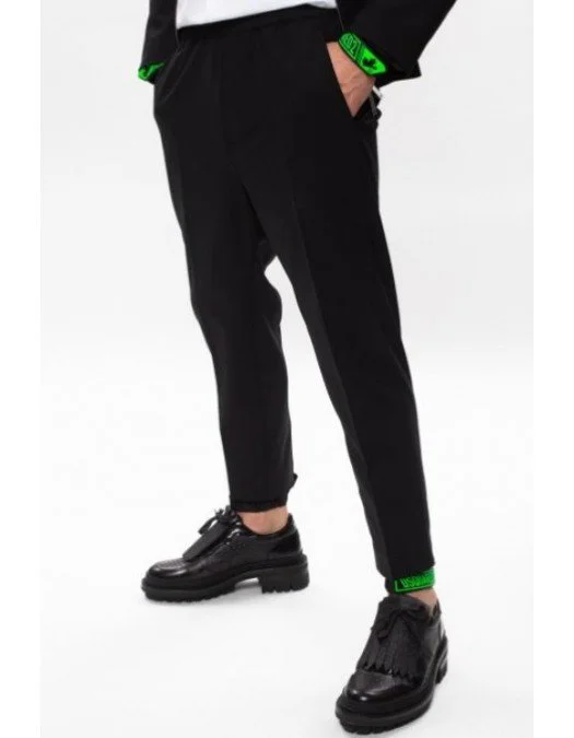 Pantaloni Dsquared2, Green Logo - S74KB0487900 Pantaloni Dsquared2, Green Logo - S74KB0487900