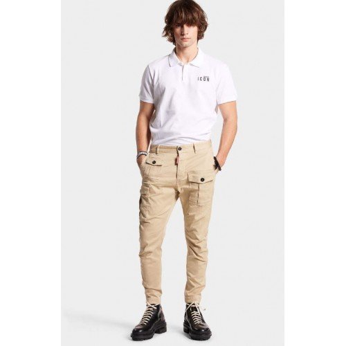 Pantaloni DSQUARED2, Cargo Pants, Beige