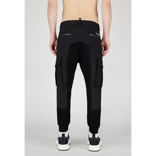 Pantaloni DSQUARED2, Cargo Pants, Black