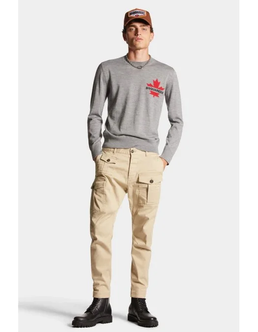 Pantaloni DSQUARED2, Cargo Pants, S74KB0818S39021111 - S74KB0818S39021111 Pantaloni DSQUARED2, Cargo Pants, S74KB0818S39021111 - S74KB0818S39021111