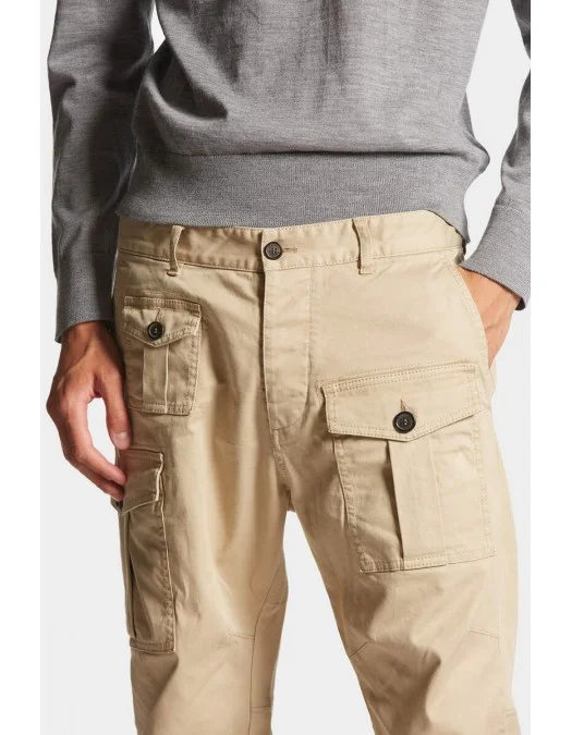 Pantaloni DSQUARED2, Cargo Pants, S74KB0818S39021111 - S74KB0818S39021111 Pantaloni DSQUARED2, Cargo Pants, S74KB0818S39021111 - S74KB0818S39021111