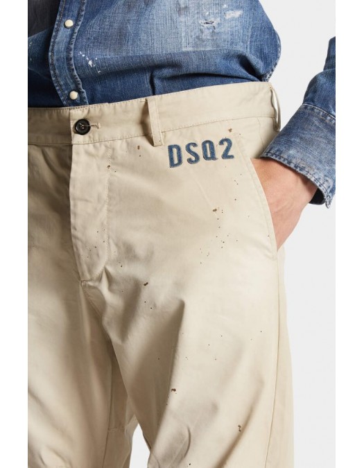 Pantaloni DSQUARED2, Sexy Chino, Beige - S74KB0882S41794806