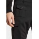 Pantaloni Dsquared2, Chic Urban, Cargo, Wool, Black - S74KB0930S40320900