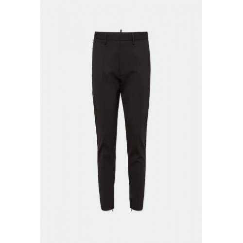 Pantaloni Dsquared2, Headquarter Skinny Techno, Black Pantaloni Dsquared2, Headquarter Skinny Techno, Black