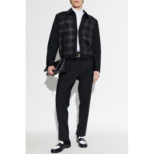 Pantaloni DSQUARED2, Wool trousers, Negru