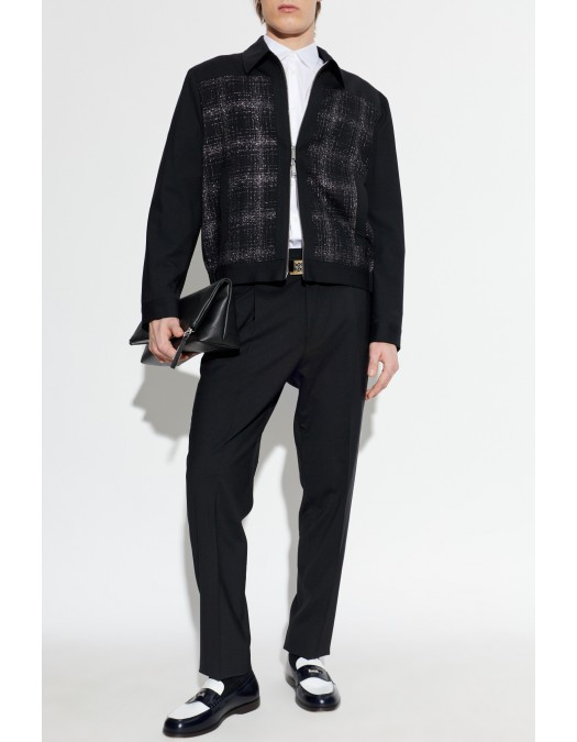 Pantaloni DSQUARED2, Wool trousers, Negru - S74KB1126S40320900