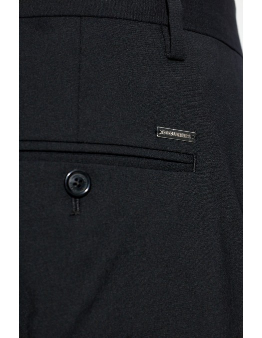Pantaloni DSQUARED2, Wool trousers, Negru - S74KB1126S40320900