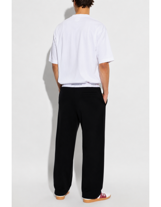 Pantaloni DSQUARED2, cotton joggers, Negru - S74KB1152D25028900