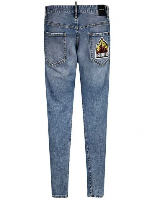 Blugi DSQUARED2 SS20 - S74LB0571470 - JEANS BARBATI