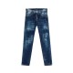 Jeans Dsquared2, Dark Front Skater Jeans Blue - S74LB0591470