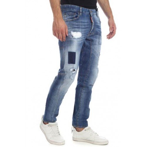 BLUGI DSQUARED2 SS20 S74LB0613470, TIDY BIKER JEAN