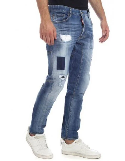 Blugi DSQUARED2 SS20 - S74LB0613470 - JEANS BARBATI