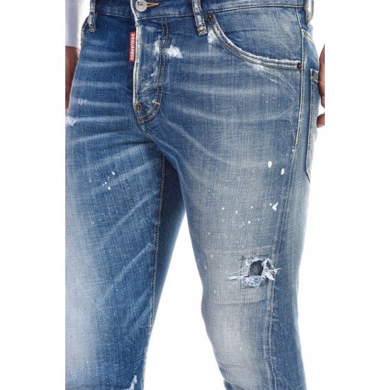 BLUGI DSQUARED2 FW19 SEXY TWIST JEANS DSQUARED2 FW19 SEXY TWIST - S74LB0669470 - JEANS BARBATI