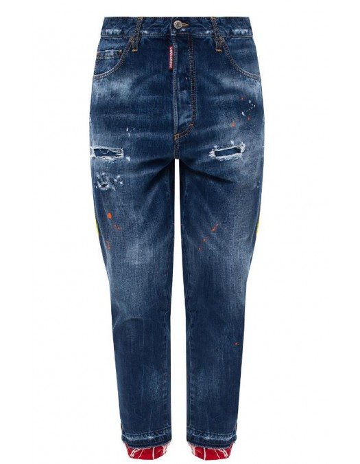 Jeans DSQUARED2, Brad Jeans, Albastru - S74LB0799470