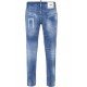 Jeans Dsquared2, Blue, Tidy Biker S74LB0826470 - S74LB0826470