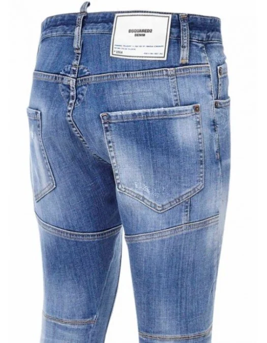 Jeans Dsquared2, Blue, Tidy Biker S74LB0826470 - S74LB0826470 Jeans Dsquared2, Blue, Tidy Biker S74LB0826470 - S74LB0826470