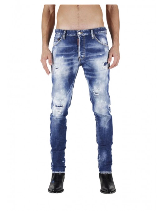 Jeans Dsquared2, Albastru, Cool Guy - S74LB0954S30342470 Jeans Dsquared2, Albastru, Cool Guy - S74LB0954S30342470