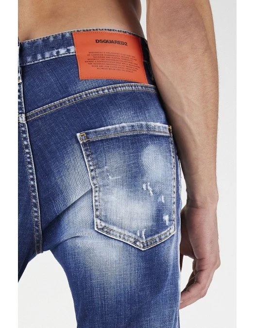 Jeans Dsquared2, Albastru, Cool Guy - S74LB0954S30342470 Jeans Dsquared2, Albastru, Cool Guy - S74LB0954S30342470