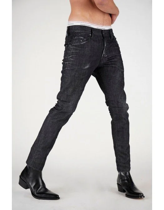 Jeans Dsquared2, Distressed-effect Skinny jeans - S74LB0985S30357900 Jeans Dsquared2, Distressed-effect Skinny jeans - S74LB0985S30357900