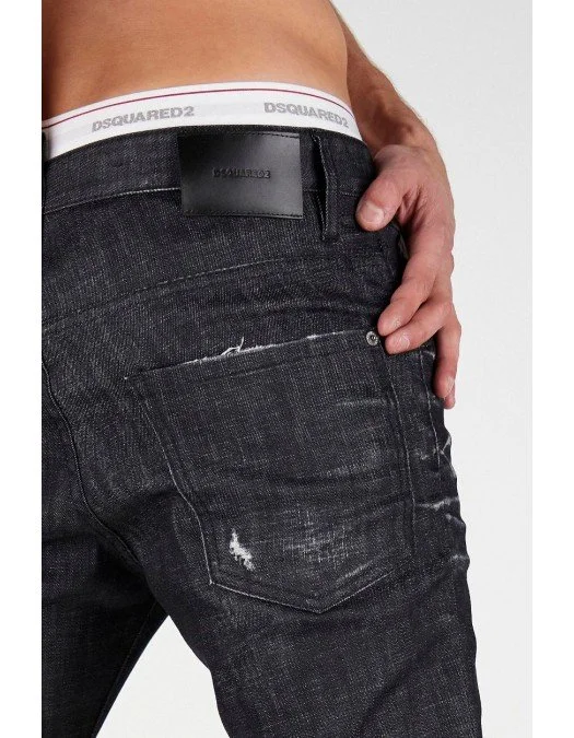 Jeans Dsquared2, Distressed-effect Skinny jeans - S74LB0985S30357900 Jeans Dsquared2, Distressed-effect Skinny jeans - S74LB0985S30357900