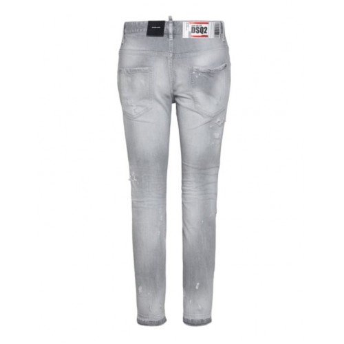 Jeans Dsquared2, Grey Skater, "Made with Love"