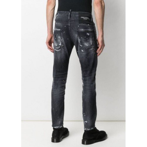 Jeans Dsquared2, Skater jeans, Fermoar Metalic