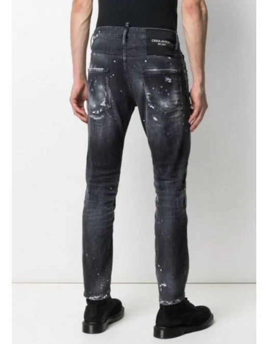 Jeans Dsquared2, Mercury jeans, Fermoar Metalic - S74LB0997S30503900 Jeans Dsquared2, Mercury jeans, Fermoar Metalic - S74LB0997S30503900
