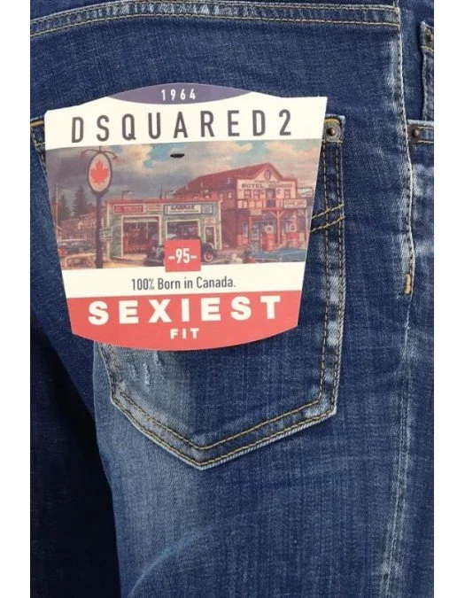 BLUGI DSQUARED2, Skater Blue S74LB1010S30342470 - S74LB1010S30342470 BLUGI DSQUARED2, Skater Blue S74LB1010S30342470 - S74LB1010S30342470