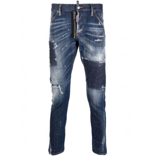 BLUGI  DSQUARED2,  Sexy Twist Jean, Blue