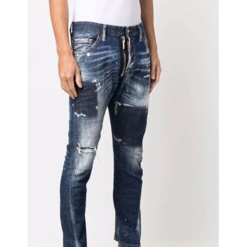 BLUGI  DSQUARED2,  Sexy Twist Jean, Blue