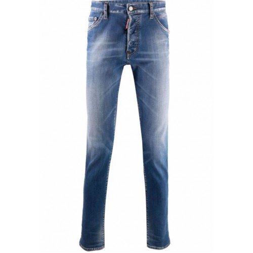 BLUGI  DSQUARED2, Faded  Cool Guy jeans, Light Blue