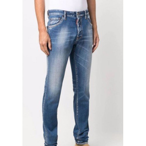 BLUGI  DSQUARED2, Faded  Cool Guy jeans, Light Blue