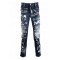 BLUGI  DSQUARED2, Dark Graffiti Wash Skater