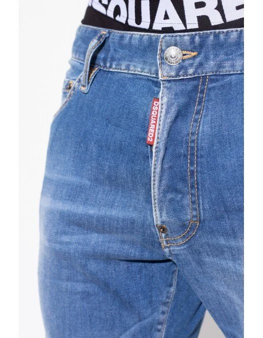 Jeans Dsquared2, Croiala Skater, Blue S74LB1117S30789470 - S74LB1117S30789470 Jeans Dsquared2, Croiala Skater, Blue S74LB1117S30789470 - S74LB1117S30789470