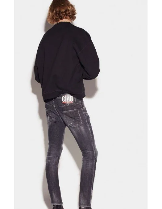 Jeans  DSQUARED2,  SUPER TWINKY JEANS, Black - S74LB1181S30503900