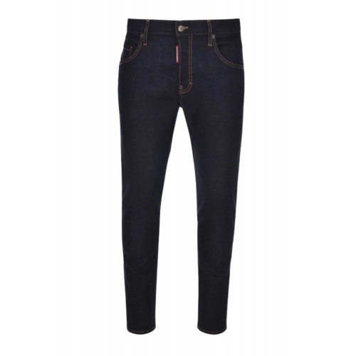 Jeans DSQUARED2, Dark Rinse Wash Skater Jeans, S74LB1198S30664470 Jeans DSQUARED2, Dark Rinse Wash Skater Jeans, S74LB1198S30664470