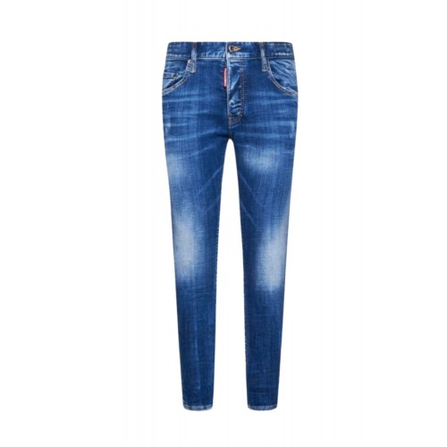 Jeans DSQUARED2, Croiala Skater, Stretch Denim, Blue Jeans DSQUARED2, Croiala Skater, Stretch Denim, Blue