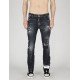 Jeans DSQUARED2, Skater, Patch Leather - S74LB1223S30357900
