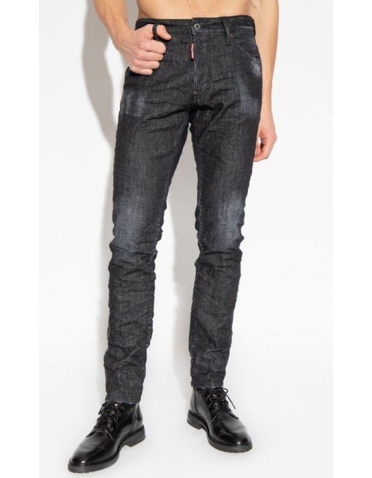 Jeans DSQUARED2, Black Clean Wash, Skater Jeans - S74LB1228S30357900