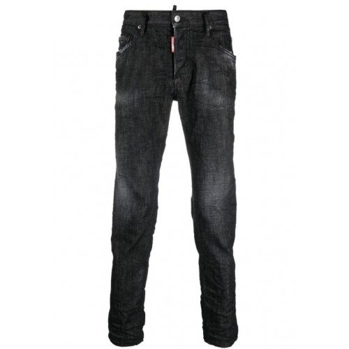 Jeans DSQUARED2, Black Clean Wash, Skater Jeans
