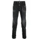 Jeans DSQUARED2, Black Clean Wash, Skater Jeans - S74LB1228S30357900 Jeans DSQUARED2, Black Clean Wash, Skater Jeans - S74LB1228S30357900