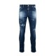 Jeans DSQUARED2, Blue Slim 64DSQ2, Albastru - S74LB1232S30342470 Jeans DSQUARED2, Blue Slim 64DSQ2, Albastru - S74LB1232S30342470