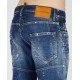 Jeans DSQUARED2, Tidy Biker, Logo Brand, Blue - S74LB1240S30342470