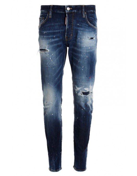 Jeans DSQUARED2, Skater jean, Dark Blue - S74LB1255S30789470