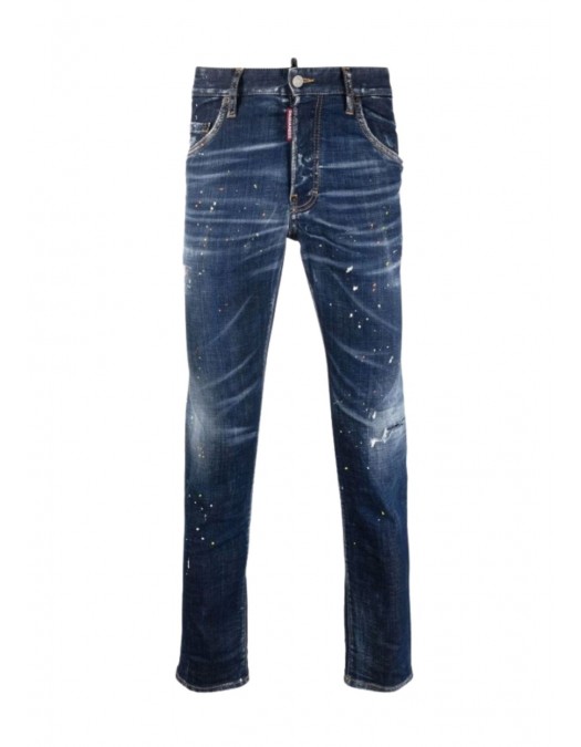 Jeans DSQUARED2, Skater Jeans in Blue - S74LB1274S30342470 Jeans DSQUARED2, Skater Jeans in Blue - S74LB1274S30342470