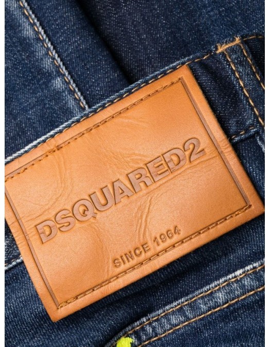 Jeans DSQUARED2, Skater Jeans in Blue - S74LB1274S30342470 Jeans DSQUARED2, Skater Jeans in Blue - S74LB1274S30342470