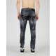 Jeans DSQUARED2, Skater, Print Brand Black - S74LB1296S30503900