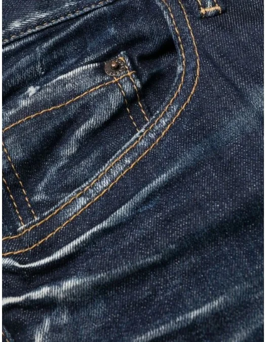 Jeans DSQUARED2, Skater Bleumarin, S74LB1316S30342470 - S74LB1316S30342470 Jeans DSQUARED2, Skater Bleumarin, S74LB1316S30342470 - S74LB1316S30342470